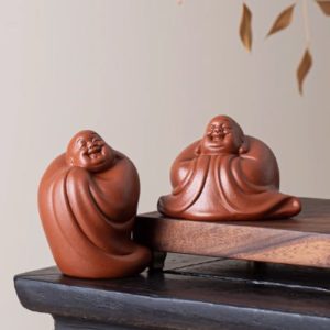 Будда Майтрейя из исинской глины для чайной церемонии